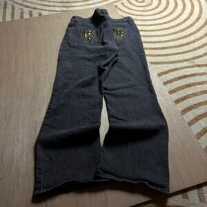 VINTAGE SOUTHPOLE • PLUS SIZE 20 STUDDED BOOTCUT JEANS